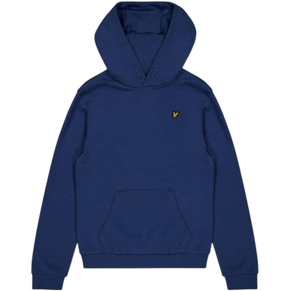 Lyle & Scott Childrens/Kids Small Logo Pullover Hoodie / Cornflower Blue